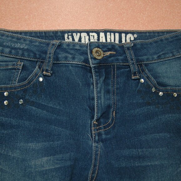 Hydraulic Jeans Women's Size 6 Stretch Dark Wash - Picture 6 of 11